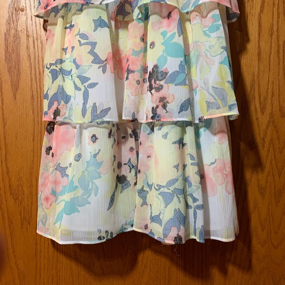 Pastel Ruffle Dress - Picture 3 of 4